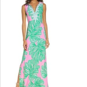 NWT Lilly Pulitzer Carlotta Maxi Dress Size 8